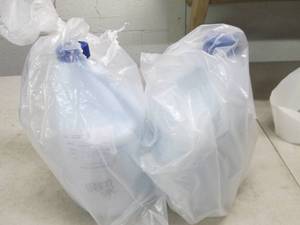 lot 167 image: 2 gallons of bleach ...
