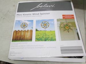 lot 172 image: mini kinetic wind spinner missing t...