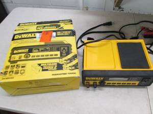 lot 181 image: dewalt battery charger and maintain...