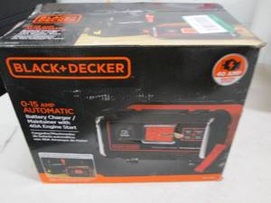 lot 183 image: black and decker battery charger an...