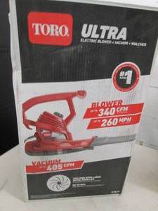 lot 184 image: toro ultra blower and vacum used ...