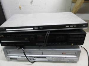 lot 219 image: 2 dvd players and a cd player ...