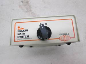 lot 225 image: belkin data switch ...