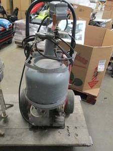 lot 249 image: sand blaster  powers on ...