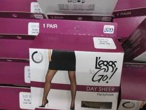 lot 262 image: case of 36 leggs to go day sheer pa...