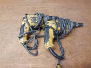 lot 415 image: Lot of (2) DeWalt Screw Guns