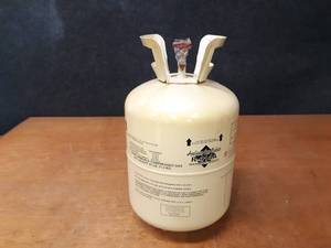 lot 382 image: 25 LBS NET R-414a Freon  Refrigerant Tank