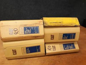 lot 468 image: Caterpillar Service and Parts Manuals - D8R Track Tractor, D7R Track Tractor, 725 & 730 Articulated Truck, Challenger Tractors
