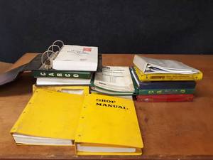 lot 473 image: Lot of (19) Service and Parts Manuals - Komatsu, NPK, Hydro-Ax and More