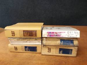 lot 474 image: Caterpillar Service and Parts Manuals - 14G Motor Grader, D8K Tractor, 583, 3304B - 3306B Generator Engines, 594H Pipelayer, Power Shift Transmissions