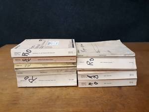lot 477 image: Caterpillar Parts Manuals - 345D Excavator, 324D Excavator, 572G Pipelayer, D5N Series, 16H Grader, 583, D7R Series