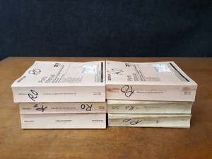 lot 481 image: Caterpillar Parts Manuals - D6R Series, D8R Track Tractor, D8R Tractor, D7R Series Track Tractor, D6M, 3304 Industrial Engine