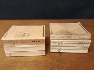 lot 483 image: Caterpillar Parts Manuals - 163H Motor Grader, 329D & 345D Excavators, 3304 Engine, D6N Track Tractor