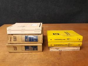 lot 484 image: Caterpillar Service and Parts Manuals - 416 - 426 - 436 Backhoe Loaders, 345B Excavator, 583 Pipelayer, D9H Tractor, 572G & 583K Pipelayer