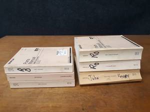 lot 485 image: Caterpillar Parts Manuals - 320C Excavator, C-12 Engine, 345C Excavator, 345D Excavator, 583 Pipelayer