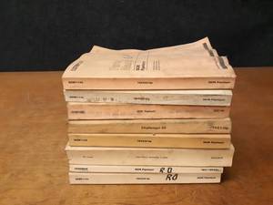 lot 487 image: Caterpillar Parts Manuals - 583K - 583R - Pipelayers, Challenger 65 Tractor, 345C Excavator