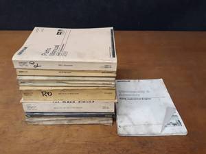 lot 489 image: Caterpillar Parts Manuals - 345C Excavator, 966 Wheel Loader, D6N Track Tractor, 594H Pipelayer