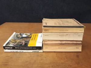 lot 490 image: Caterpillar Parts Manuals - 3512 Generator, D8T Track Tractor, 583K Pipelayer, 320D Excavator