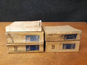 lot 492 image: Caterpillar Service Manuals - D7H Series, D8K Tractor, 330 Excavator, 637 Wheel Tractor, 583 Pipelayer