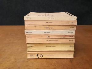 lot 494 image: Caterpillar Parts Manuals - 426B Backhoe, D8N Tractor, 561D Pipelayer, D8R Tractor, D6H Series Tractor, 345B Excavator, 950G Wheel Loader