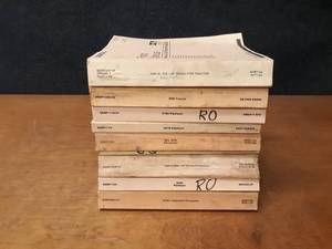 lot 496 image: Caterpillar Parts Manuals - D6N Track Tractor, D6D Tractor, 561D Pipelayer, 325 Excavator, D6H Series Tractors, 594H Pipelayer, 345B Excavator