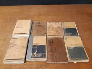 lot 497 image: Caterpillar Parts Manuals - D6 Tractor, D6D - D7H Tractors, 583 - 561D Pipelayers, 140G Motor Grader