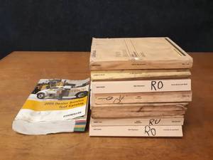 lot 502 image: Caterpillar Parts Manuals - 322 Excavator, 594 - 583 - 572 Pipelayers, D8R Tractor, 973 Track Loader