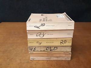 lot 519 image: Caterpillar Parts Manuals - 572R Pipelayer, 336D Excavator, D6R Track Tractor, D6D, 572G Pipelayer, 14G Grader