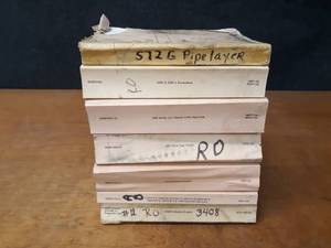 lot 520 image: Caterpillar Parts Manuals - 330C Excavator, 572G Pipelayer, D6R Series, D8T Track Tractor, C4.4 Engine, Hydraulic Hammers, 3408B Engine