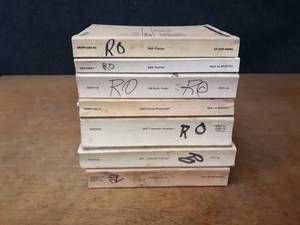 lot 522 image: Caterpillar Parts Manuals - D6D Tractor, D6C Tractor, 16M Grader, 345C Excavator, 163H Grader