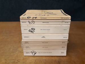 lot 524 image: Caterpillar Parts Manuals - 235D, 345D, 324D Excavators, D6N Tractor, 572G Pipelayer