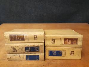 lot 527 image: Caterpillar Service Manuals - 3408, 3408B Engines, D6D Tractor, 3508, 3512, 3516 Generators, 215, 225D, 229D, 231D Excavators,