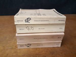 lot 528 image: Caterpillar Parts Manuals - Challenger 75C Tractor, 325C Excavator, D6R Track Tractors, 140H Grader