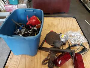 lot 540 image: Large Lot of Misc. Garage Supplies