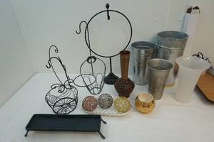Fruit baskets, bowls, buckets