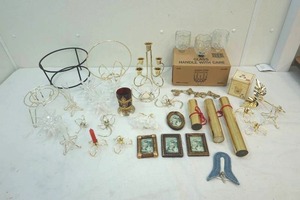 Candle holders, small dcor