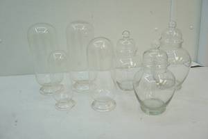 Glass jar dcor