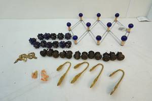 Coathat rack, knobs, handles