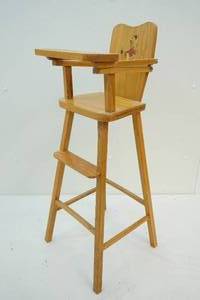 Vintage toy high chair