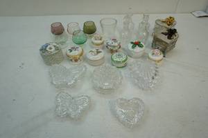 Glassware, containers, ring dishs