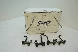 Vintage cooler metal