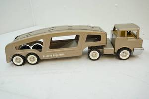 vintage Structo truck and trailer
