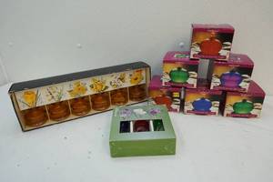 Glass oil lamps