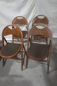 Vintage folding chairs
