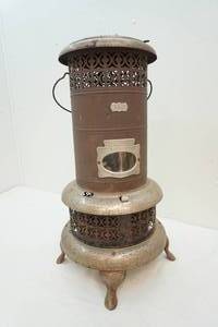 Vintage smokeless oil heater