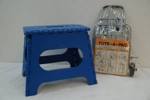 Step stool, tote Pac