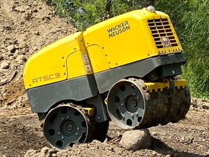 lot 2 image: Wacker-Neuson RTSC3 Commercial Dual-Drum Compactor