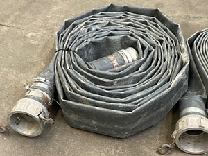 lot 47 image: Lot Of (2) 3 x 50ft Trash Pump Discharge Hoses