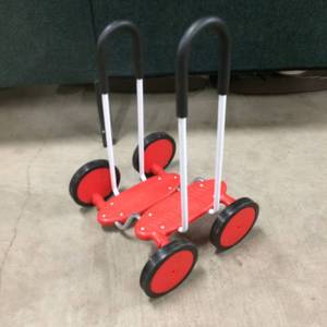 lot 2 image: MSRP $190 WEPLAY PEDAL WALKER WITH HANDRAILS -&nbspGreat toy to use for Balance Therapy, Sensory Processing Disorder, Occupational Therapist Developmental Use - Great Condition