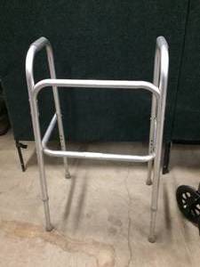lot 12 image: Non-Folding and Folding Walker for Seniors